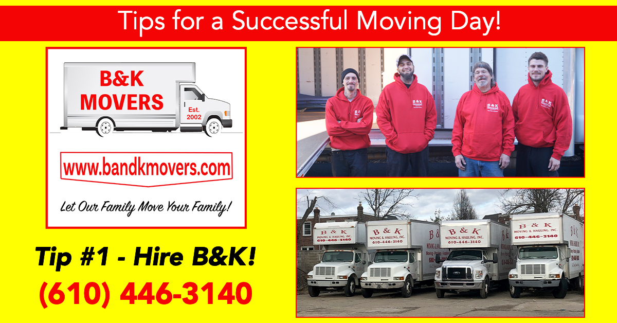 Delco Moving Company, Movers Near Me, Prepare to Move