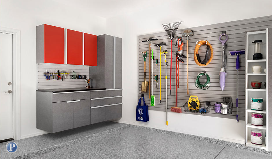 garage systems, organized spaces