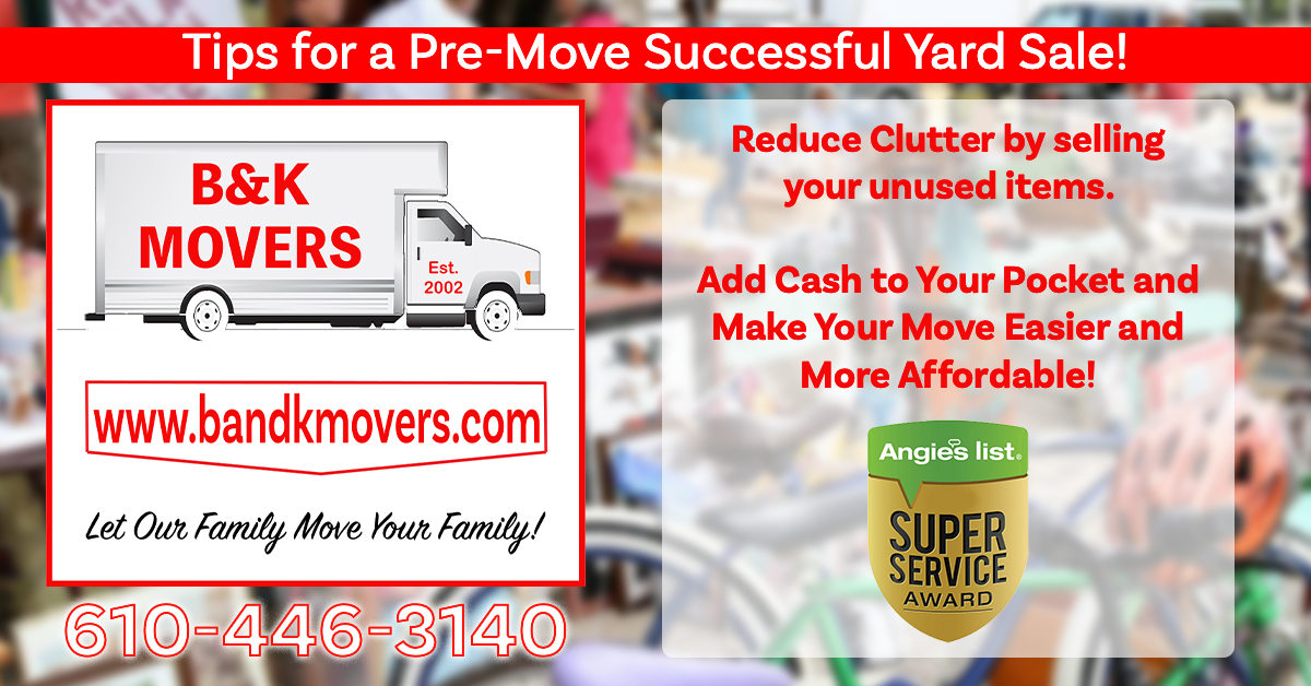Yard Sale, Moving Company, Moving Company Delco, Delco Movers