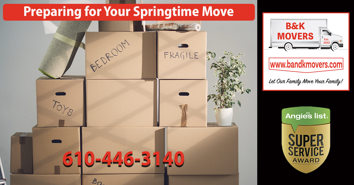 Spring Move, Delco Moving Company