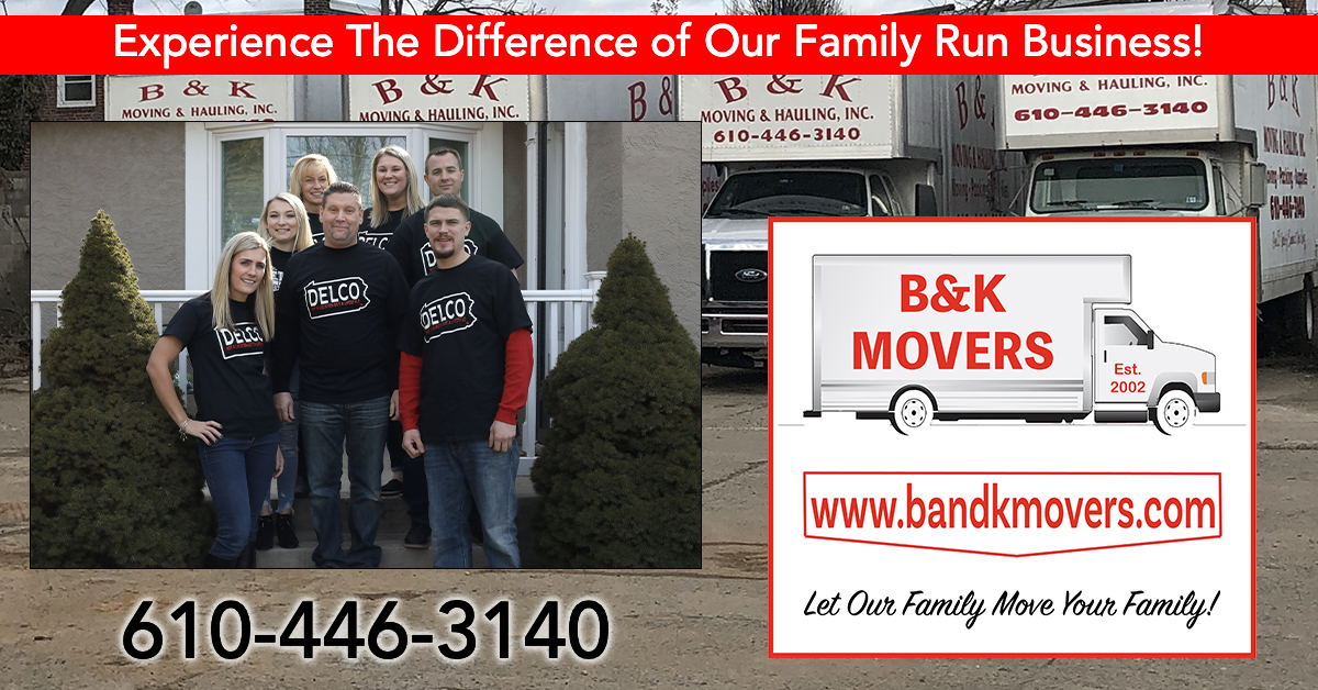 Moving Company Near Me, Moving Company, Delco Moving Company, Family Run Business