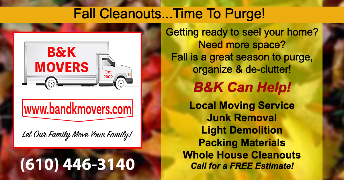 Fall Purge, House Cleanout, Junk Removal