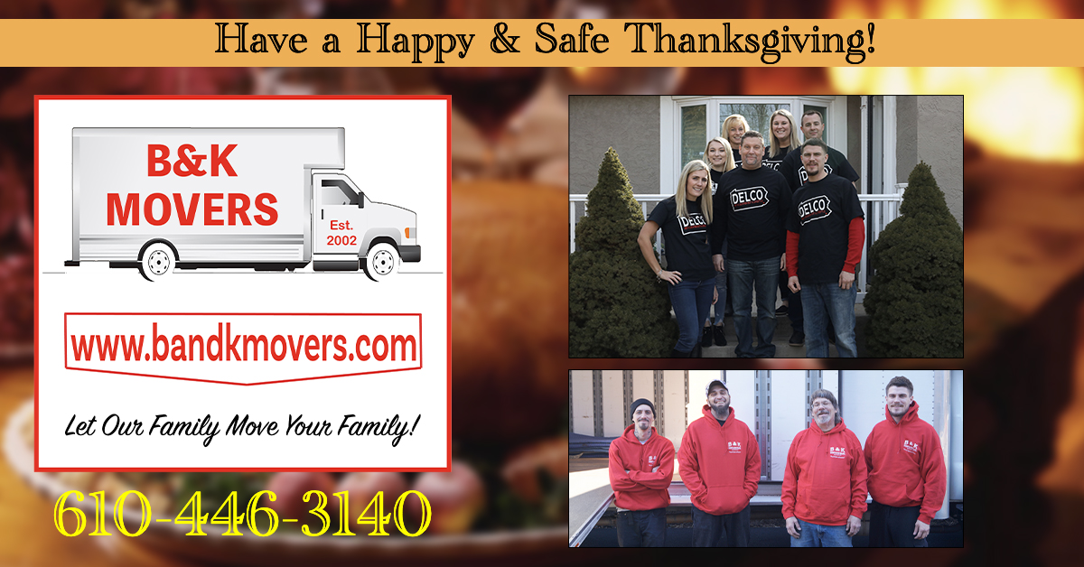 Hosting Thanksgiving, Local Moving Company, 