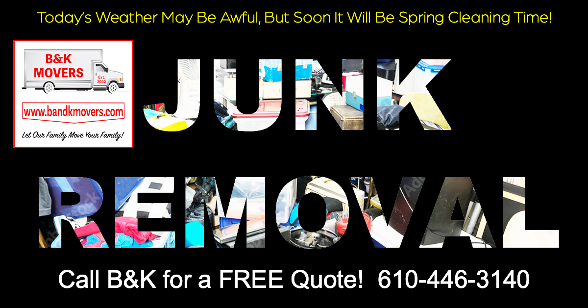 Spring Cleaning, Local Moving Company, Junk Removal, Delco Moving Company, Local Movers